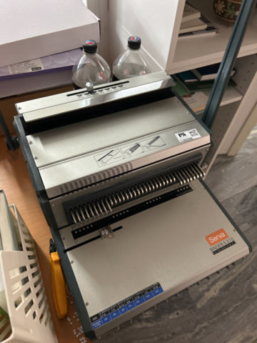 1192568-5 Binding machine - Serva Binder-S 310