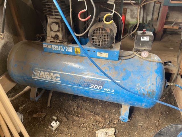 1191381-1 Compressor 200 liters - ABAC B 3800B-200 FM 3 V240 - 2003