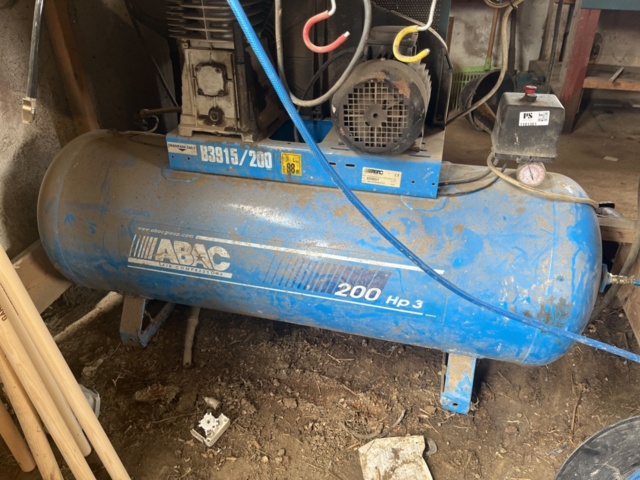 1191381-2 Compressor 200 liters - ABAC B 3800B-200 FM 3 V240 - 2003