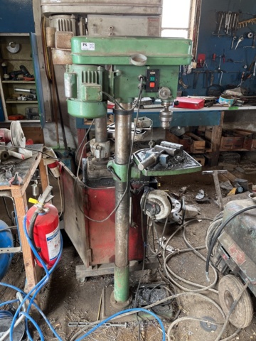 1191387-2 Pillar drill, Samson 16mm