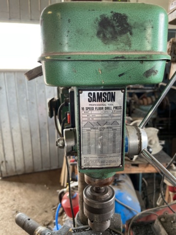 1191387-6 Pillar drill, Samson 16mm