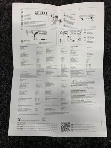 1203193-5 Control unit Roth Basicline 6-channel