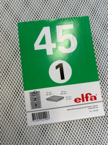 1150485-6 Various elfa things, baskets, front pieces, basket frames