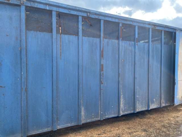 1191408-6 Container 40 cubic meters with opening roof