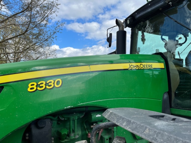 1203671-18 Tractor, John Deere 8330 (reg: BTX982)