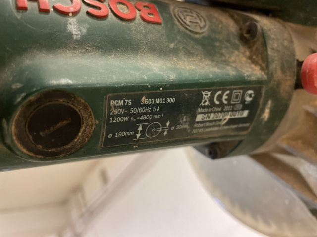 1151919-4 Miter saw Bosch PCM 7S