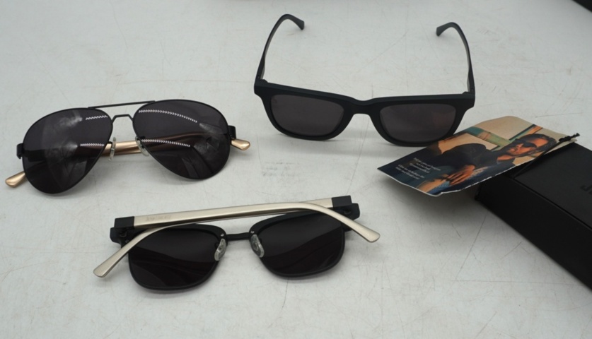 1203939-2 3 par solglasögon från Jean Lorentz - frakt ingår