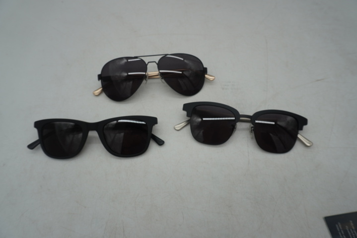 1203939-4 3 par solglasögon från Jean Lorentz - frakt ingår