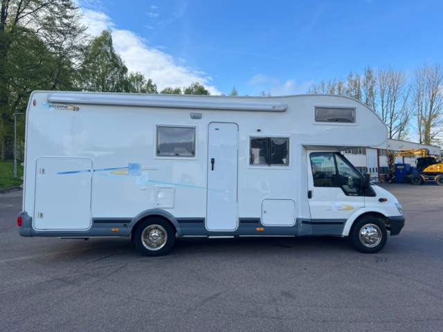 985412-6 Chausson Welcome 28 motorhome Ford 2.4 TDCi 137hp, 2005 "New engine 0 miles"