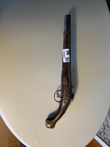 1121807-8 Brass cannon & striker-fired gun