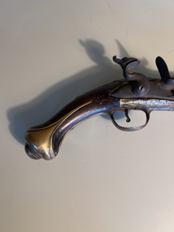 1121807-11 Brass cannon & striker-fired gun