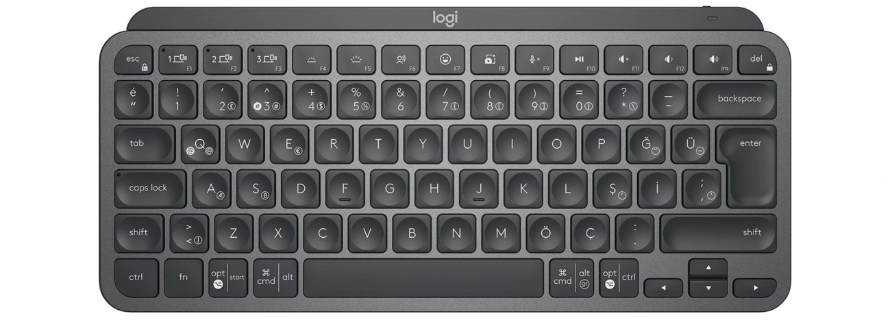 1200078-2 Trådlöst tangentbord Logitech MX Keys Mini Graphite