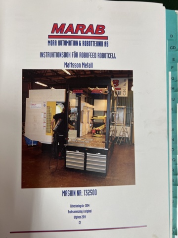 1121660-27 Fanuc M-10 iA Robot with cabinet & feed tracks 2013