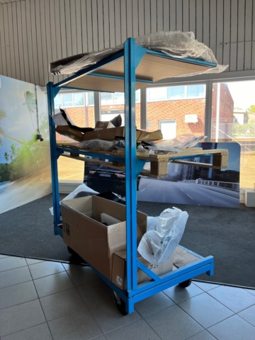 Unloading trolley - PS Auction - We value the future - Largest in net ...