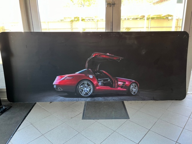 1204168-1 Board with car motif AMG