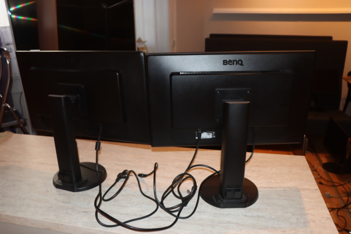 1173660-5 2 st 24 tum Skärm Benq