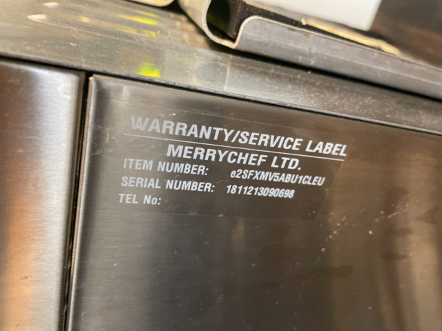 1152013-5 Oven Merrychef eikon e2s