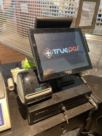 Cash register True Pos and 2 receipt printers - PS Auction - We value ...