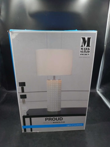 1204562-1 Markslöjd table lamp white - Shipping included
