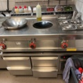 1132092-8 Commercial kitchen equipment - Induction wok, cooling bench, heater, etc