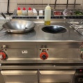 1132092-3 Commercial kitchen equipment - Induction wok, cooling bench, heater, etc