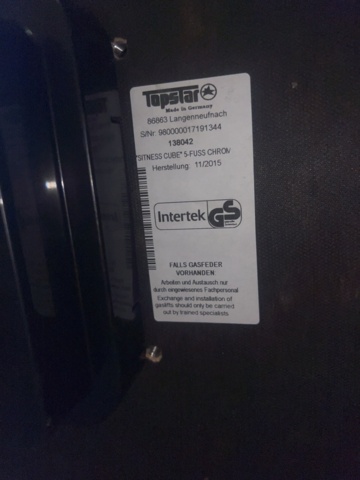 1177657-8 Conference chairs 7 pcs - Topstar Sitness Cube