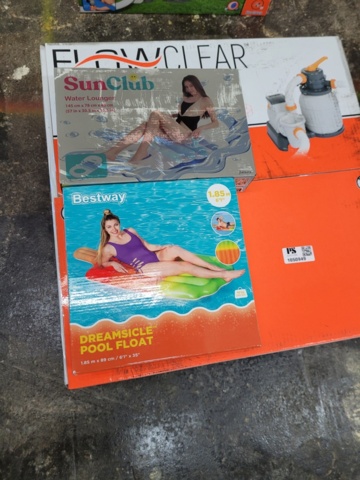 1050949-2 Sandfilterpump Flowclear & Flytleksaker