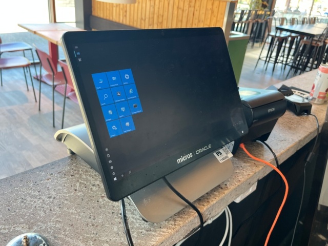 1145393-2 POS system, Micros Oracle Workstation 6