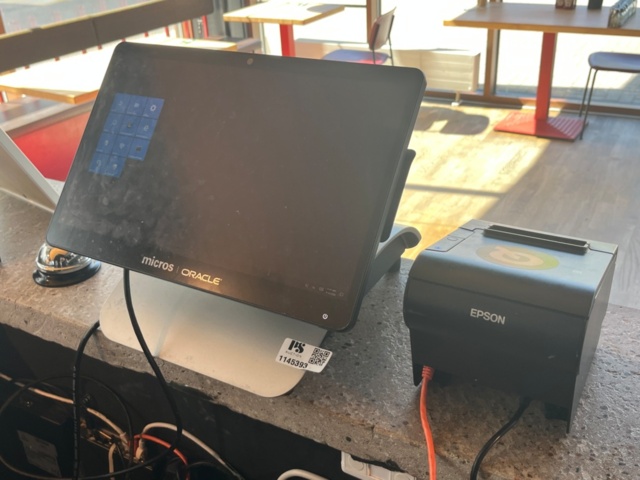 1145393-8 POS system, Micros Oracle Workstation 6