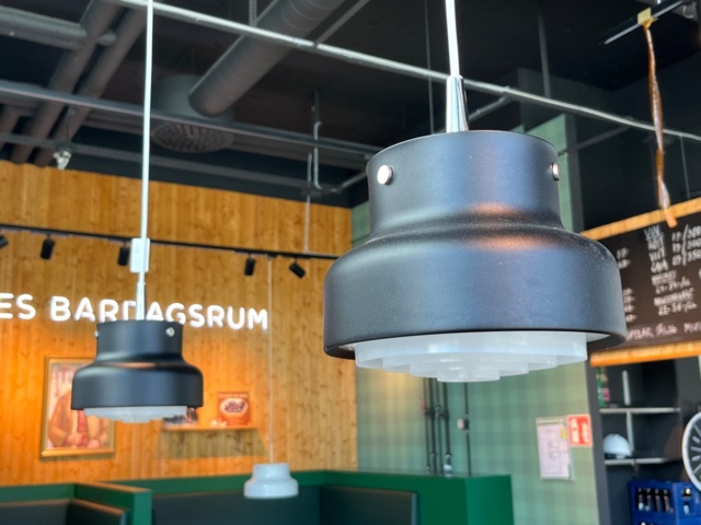 1145414-1 2 pendant lamps, "Bumling mini" Atelje Lyktan