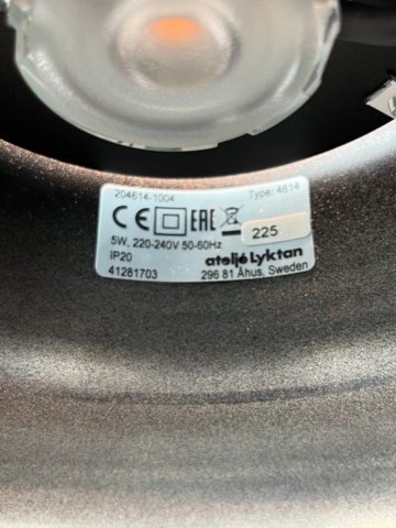 1145414-7 2 pendant lamps, "Bumling mini" Atelje Lyktan