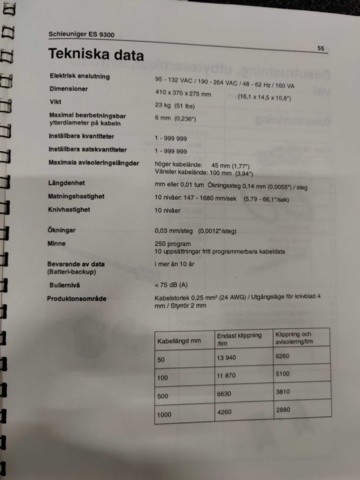 1162889-21 Cable stripping machine Schleuniger EcoStrip ES 9300
