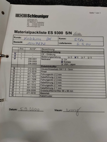 1162889-23 Cable stripping machine Schleuniger EcoStrip ES 9300