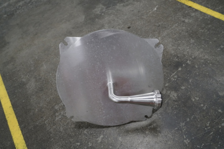 1205091-3 The dish nozzle for stainless tanks