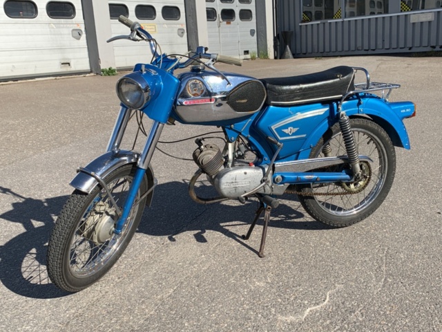 Unrenovated vintage moped Zündapp KS50 - 1972 - PS Auction - We value ...