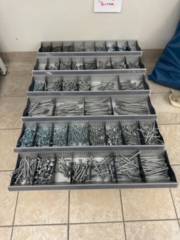 1205119-1 Bolt, nut carriage bolt, washers