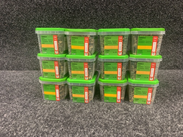 1204481-1 12 pcs Packs Trall screw 4.5x55 mm, Essve