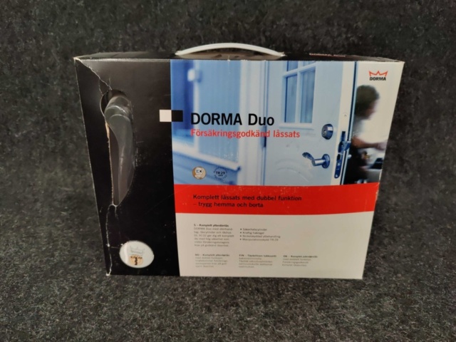 Lock set with dual function Dorma, chrome - PS Auction - We value the ...