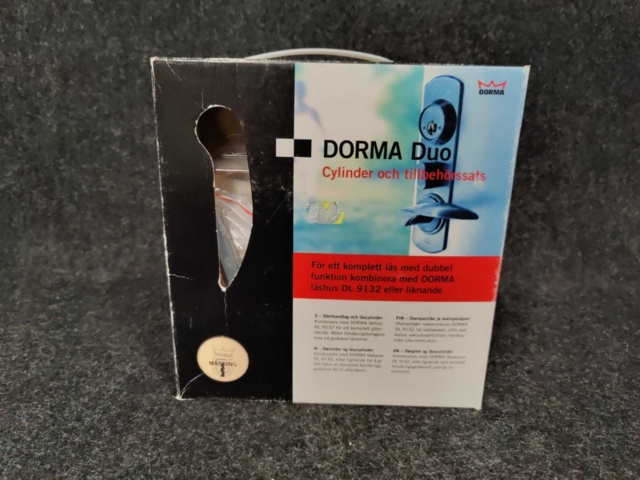 1204979-1 Cylinder & accessory kit Dorma Duo, Brass