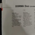 1204979-5 Cylinder & accessory kit Dorma Duo, Brass
