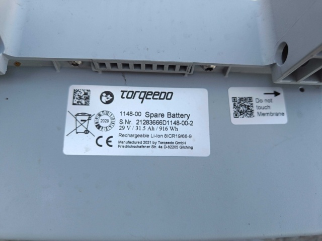 1000260-16 Electric motor Torqeedo travel 1103 CS
