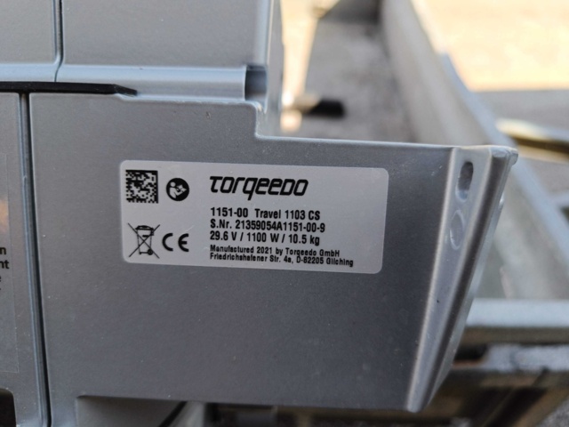 1000260-19 Electric motor Torqeedo travel 1103 CS