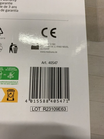 1093629-3 Personal scale Medisana PS 470 250 kg / XL