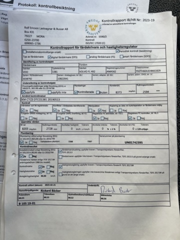 1121874-37 Van 4x2 Volvo Trucks FL -2013