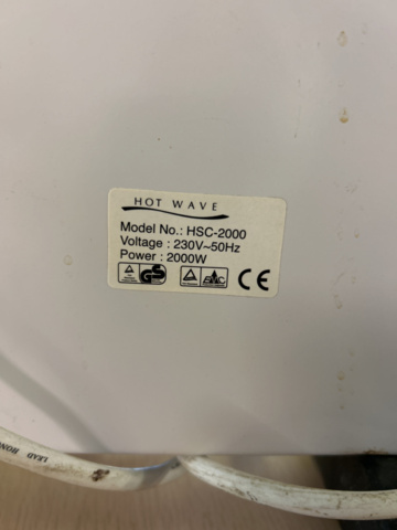 1151214-5 Towel warmer Warmex 16 and 3 heating elements