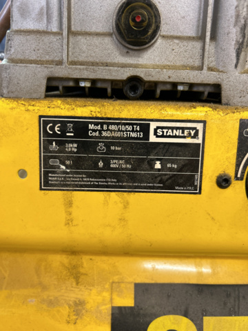 1151230-2 Compressor Stanley B480/10/50 T4