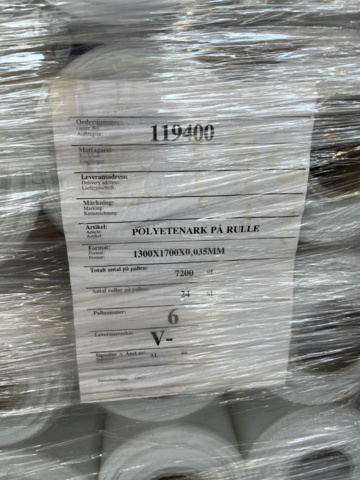 1201934-3 Topparksplast för palletering 9st pallar