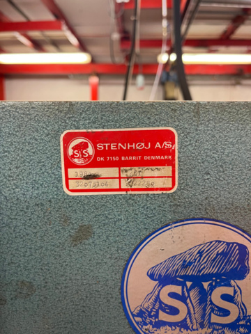 1201945-4 Hydraulic press Stenhøj 25T - 1980