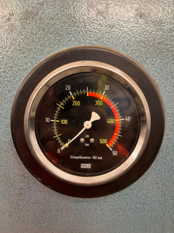 1201945-6 Hydraulic press Stenhøj 25T - 1980