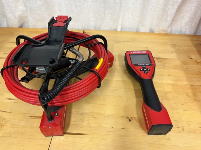 1140438-1 Rothenberger Videoskop Handenhet med sondkabel